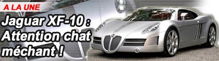 Jaguar XF-10 : chat méchant