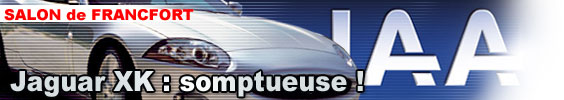 Jaguar XK : somptueuse !