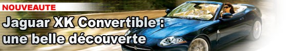Jaguar XK Convertible : une belle découverte