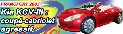 Kia KCV III: coupé cabriolet agressif