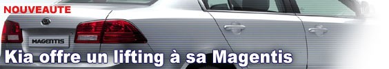 Kia offre un lifting à sa Magentis