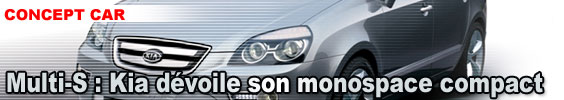 Multi-S : Kia dévoile son monospace compact
