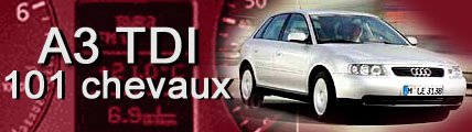 A3 TDI 101 chevaux