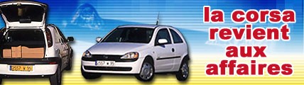 La Corsa revient aux affaires