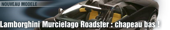 Lamborghini Murcielago Roadster : chapeau bas !