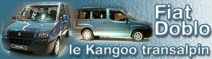 Doblo, le Kangoo de Fiat