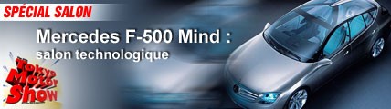 Mercedes F-500 Mind : salon technologique