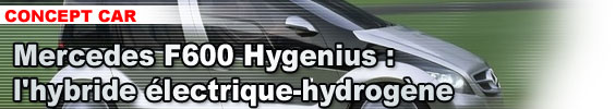 Mercedes F 600 Hygenius : l’hybride électrique-hydrogène