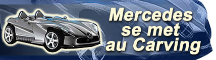 Mercedes se met au Carving