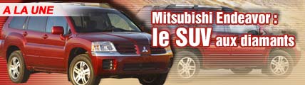 Mitsubishi Endeavor : le SUV aux diamants