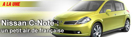 Nissan C-Note : un petit air de française