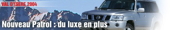 Nouveau Nissan Patrol, du luxe en plus