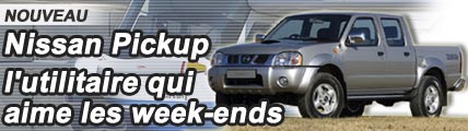 Nissan Pickup, l’utilitaire qui aime les week-ends