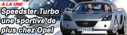 Speedster Turbo : une sportive de plus chez Opel
