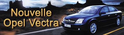 Nouvelle Opel Vectra