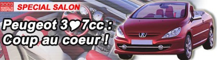 Peugeot 3coeur7 CC : coup au coeur !
