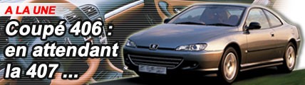 Peugeot 406 coupé : en attendant la 407...
