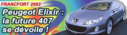 Peugeot 407 Elixir : forte personnalité