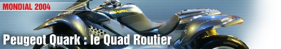 Peugeot Quark : le Quad routier