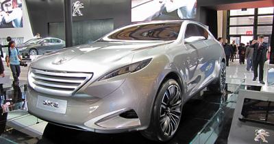Peugeot SXC Concept : un crossover hybride pour la Chine