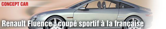 Renault Fluence : coupé sportif à la française