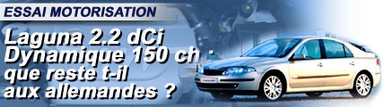 Laguna 2.2 dCi Dynamique 150 ch : que reste t-il aux allemandes ?