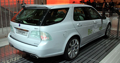 Saab BioPower E100 :  300 chevaux écologiques