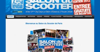 Salon du Scooter de Paris 2012 : du 30 mars au 1er avril