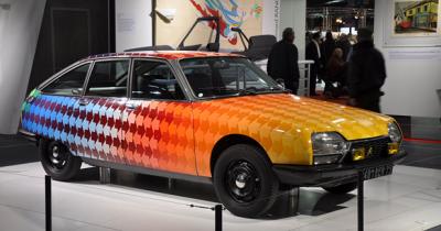 Citroën met l'art à l'honneur à Rétromobile