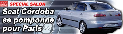 Seat Córdoba se pomponne pour Paris