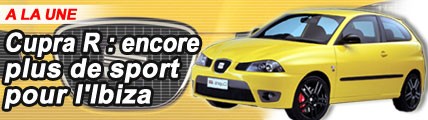 Cupra R : encore plus de sport pour l'Ibiza