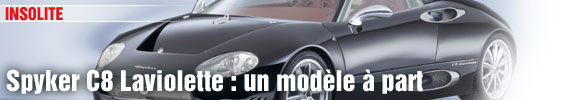 Spyker C8 Laviolette : un modèle à part