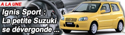 Suzuki Ignis Sport : la sage Ignis se dévergonde