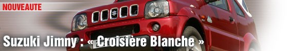 Suzuki Jimny : « croisière blanche »