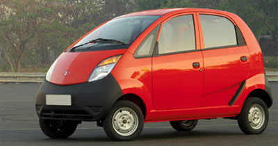La Tata Nano prévue en Europe en 2012