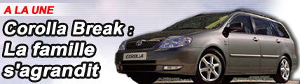 Corolla break : la famille s'agrandit