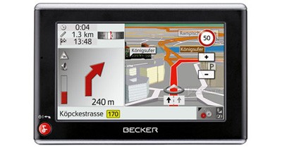 Un GPS obéissant à la voix chez Becker