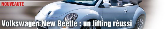 Volkswagen New Beetle : un lifting réussi