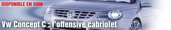 VW Concept C : l’offensive cabriolet