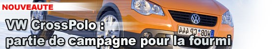 VW CrossPolo : partie de campagne pour la fourmi