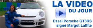 Essai Porsche GT3 RS sign� Margot Laffite