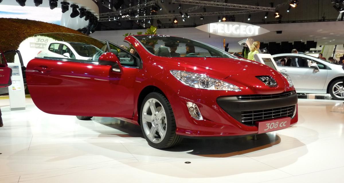 En Direct Du Mondial Peugeot 308 Cc