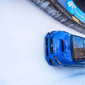 Quand la Subaru WRX STI se prend pour un bobsleigh