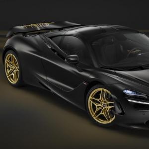 Une McLaren 720S unique noire et or pour célébrer Dubaï