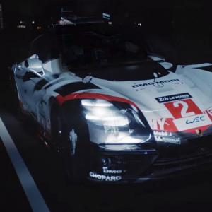 La Porsche Panamera se déguise en 919 LMP1 grâce à simple rétroprojecteur