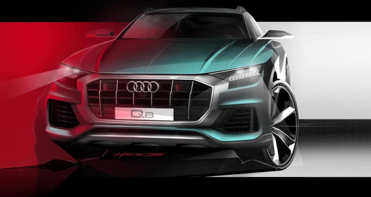 Audi Q8 : et maintenant, la face avant