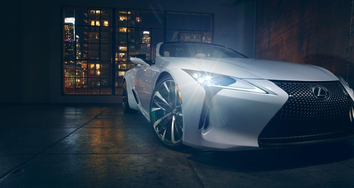 Salon de Détroit 2019 : Lexus présente un concept de la LC Cabriolet