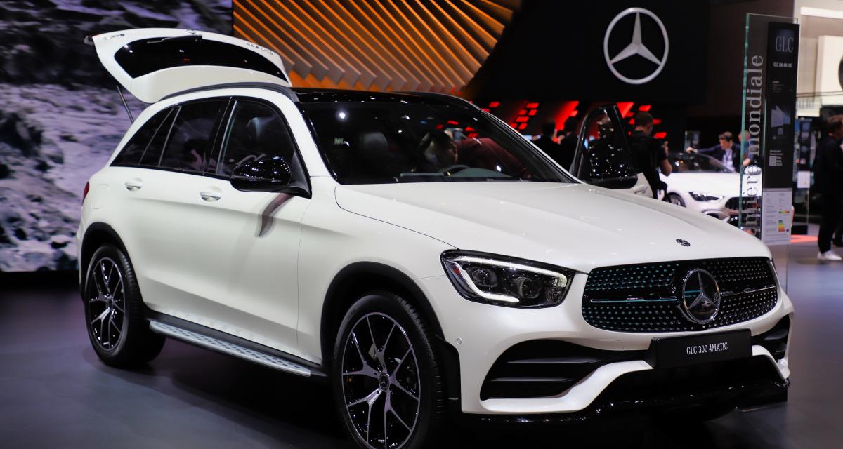 Mercedes GLC restylé : nos photos du SUV au salon de Genève 2019