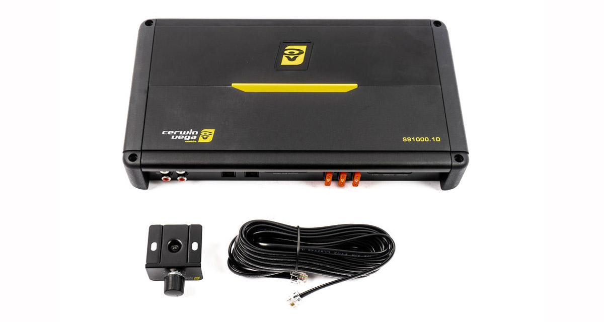 Un gros ampli mono dans la gamme Stroker de Cerwin Vega