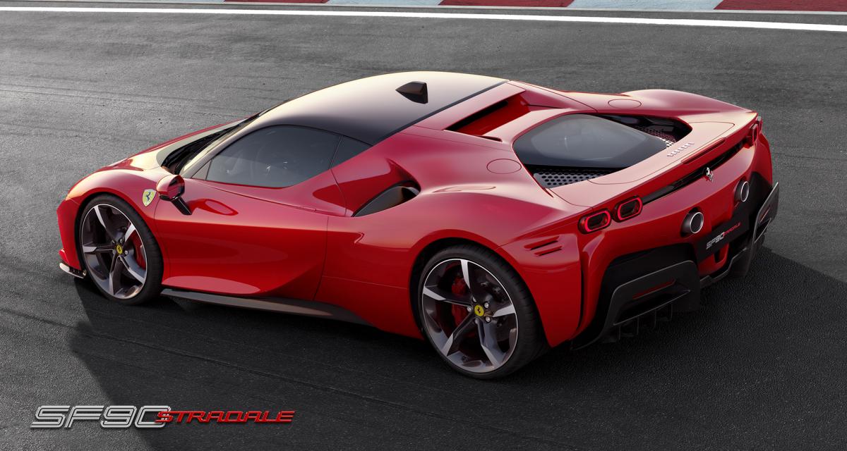 Ferrari SF90 Stradale : toutes les photos de la 1ère supercar en hybride rechargeable